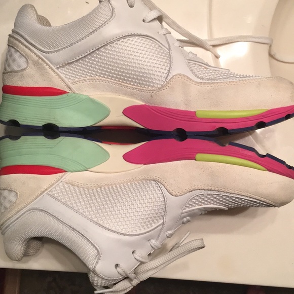 Chanel multi color sneakers - Picture 6 of 8